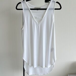 Express White Sleeveless Tank Top